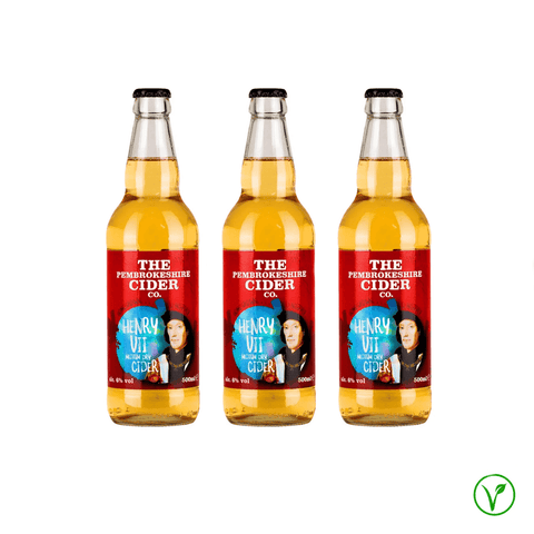 The Pembrokeshire Cider Co Henry VII Medium\Dry Carbonated Cider (Case of 3)