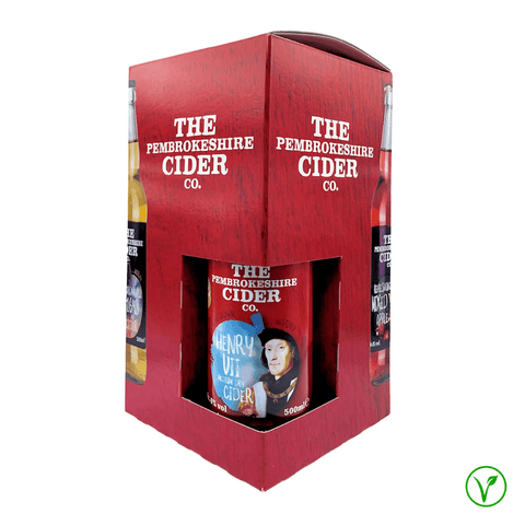 The Pembrokeshire Cider Co 4 Bottle Gift Pack