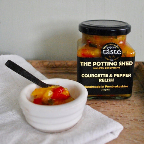 The Potting Shed Courgette & Pepper Relish