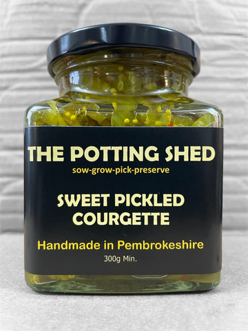 The Potting Shed Sweet Pickled Courgette