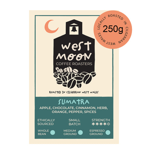 West Moon Sumatra Medium Ground Coffee 250g