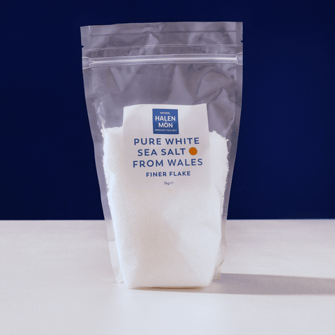 Halen Môn Pure Sea Salt in a Finer Flake 1kg