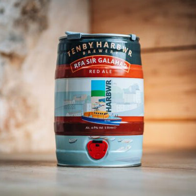 Harbwr Brewery RFA Sir Galahad 5 Litre Mini Keg