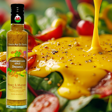 Pembrokeshire Gold Honey & Mustard Dressing 250ml