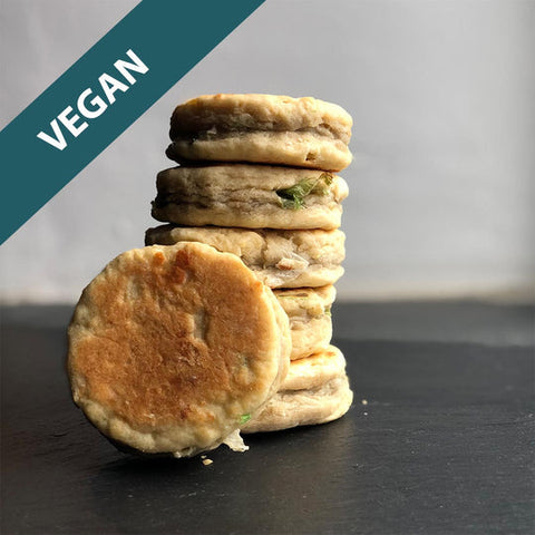 MamGu Vegan Cheese & Leek Welsh Cakes (Pack of 6)