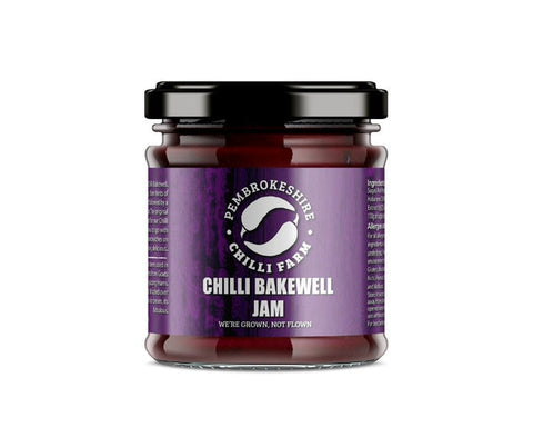 Pembrokeshire Chilli Farm Chilli Bakewell Jam 215g