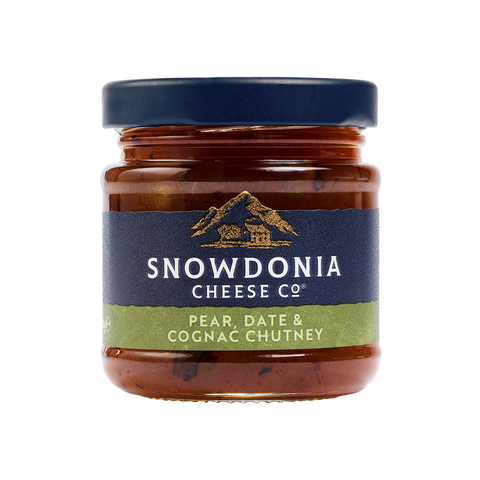 Snowdonia Cheese Co Pear, Date & Cognac Chutney 114g