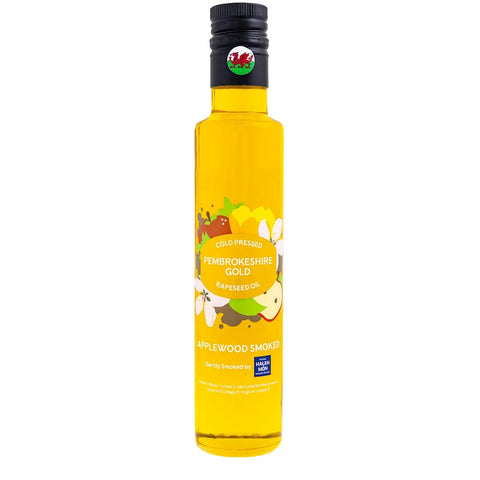 Pembrokeshire Gold Smoked Rapeseed Oil 250ml