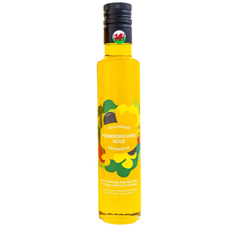 Pembrokeshire Gold Original Cold Pressed Rapeseed Oil 500ml