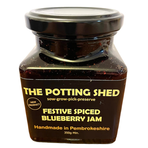 The Potting Shed Festive Spiced Blueberry Jam