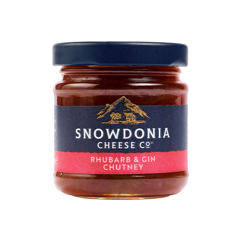 Snowdonia Cheese Co Rhubarb & Gin Chutney 114g