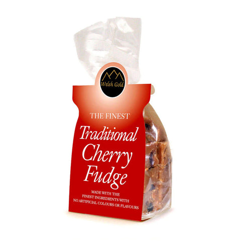 Welsh Gold Cherry Fudge 150g