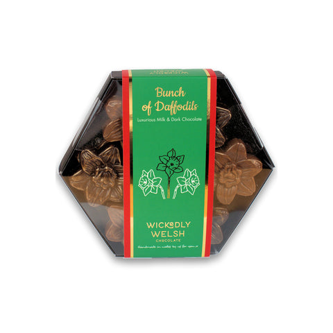 Wickedly Welsh Chocolate Bunch Of Daffodils