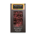 Wickedly Welsh Chocolate Raspberry and Vodka in Devilish Dark Chocolate Bar